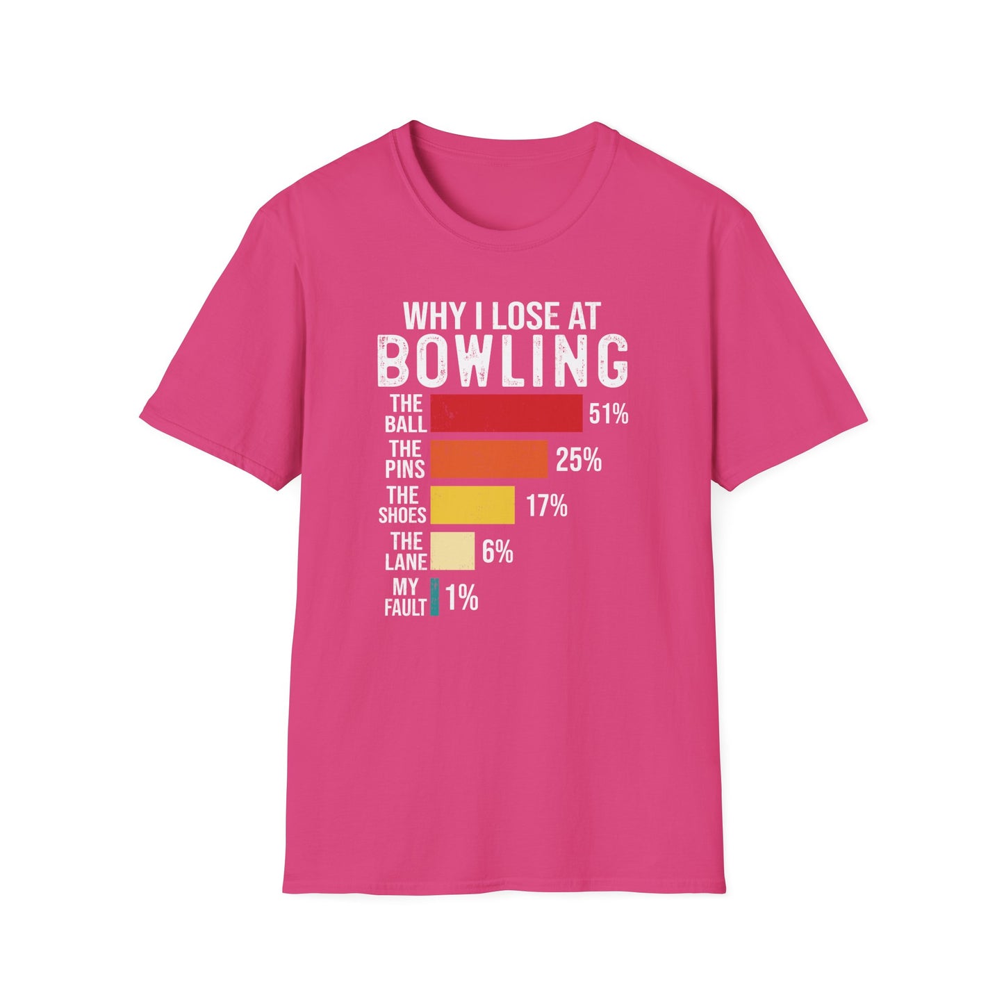 Funny why i lose at bowling T-Shirt