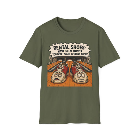 Rental shoes funny bowling T-Shirt