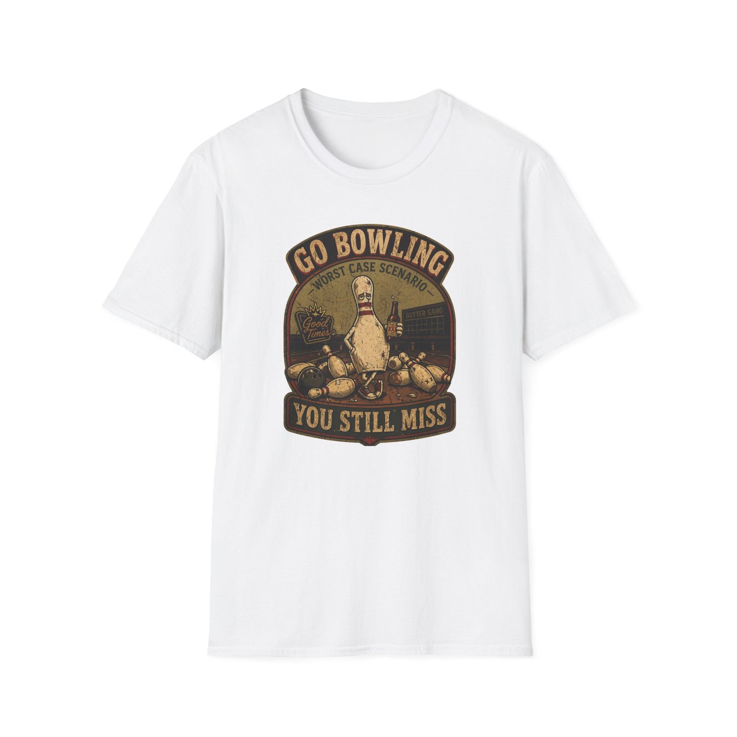 Go Bowling funny T-Shirt